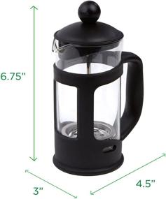 img 2 attached to ☕️ 27 oz Mind Reader French Press Coffee & Tea Maker - Glass