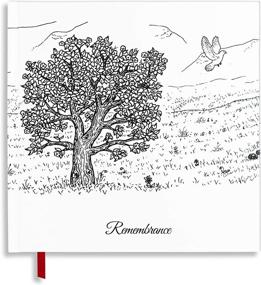 img 4 attached to 📚 Funeral Guestbook with 122 Signature Slots and Red-Ribbon Placeholder by First Pacific Distributions