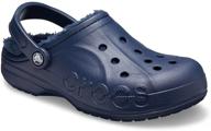 👞 crocs baya lined clog - stylish and comfortable women's and men's shoes in mules & clogs logo