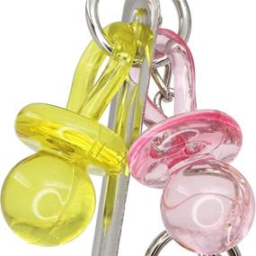 img 3 attached to 🐦 Bonka Bird Toys 1340 Sneaker Delight Stainless Steel Acrylic Pacifier for Colorful Parrot Macaws