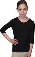 kosher casual modest sleeve layering girls' clothing and tops, tees & blouses logo