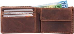 img 3 attached to 👔 DiLoro Leather Compartment Antique Men's Wallets: Finest Quality Men's Accessories