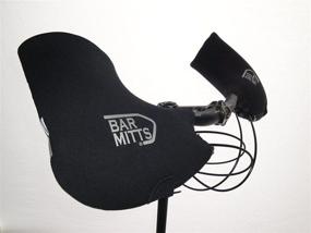 img 1 attached to 🧤 Ultimate Protection and Warmth: Bar Mitts Neoprene Handlebar Mittens for Cold Weather Mountain/Commuter Biking