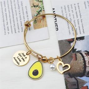 img 3 attached to 🥑 Funny Avocado Bracelet: A Perfect Gift for Avocado Lovers!