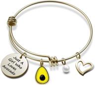 🥑 funny avocado bracelet: a perfect gift for avocado lovers! logo