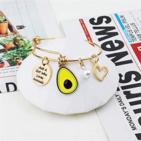 img 2 attached to 🥑 Funny Avocado Bracelet: A Perfect Gift for Avocado Lovers!