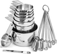 hudson essentials stainless measuring spoons kitchen & dining logo