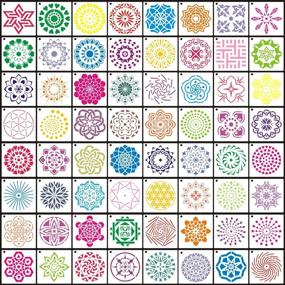 img 4 attached to Mandala Painting Templates Stencils Template