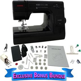 img 3 attached to 🧵 Enhanced Janome HD 3000 BE Black Edition with Exclusive Bonus Bundle