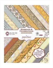 img 4 attached to 📸 Paperhues Wedding Scrapbook Paper 8.5x11" Pad, 36 Sheets. Celebration Pack: Perfect for Capturing Cherished Moments!