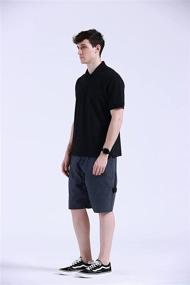 img 2 attached to LINFORESTS Sleeve Classic T Shirt Performance Men's Clothing