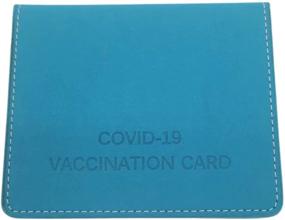 img 4 attached to 👜 Men's Leather Vaccination Wallet - Protect Your Vaccines, Practical Accessories