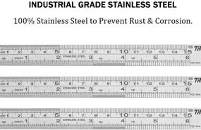 img 3 attached to 📏 Точный металлический прямоугольник из нержавеющей стали для точного тестирования, измерения и размерной проверки.
