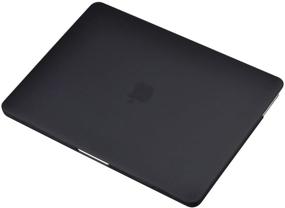 img 1 attached to 🖥️ UESWILL Case for MacBook Pro 13 Inch 2020-2016 A2338 (M1) A2289 A2251 A2159 A1989 A1706 A1708 - Black, with Black Keyboard Cover