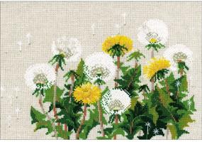 img 1 attached to Dandelions Counted Cross Stitch Kit 11 75X8 25