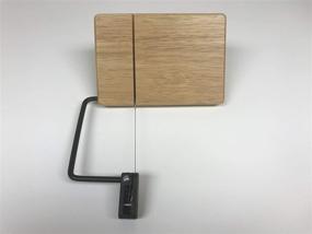 img 2 attached to 🧀 Brown Beechwood Cheese Slicer, 7 x 4 3/4 inches by Prodyne