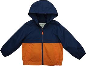 img 2 attached to 🧥 Carter's Orange Fleece Midweight Jacket: Stylish Boys' Clothing for All-Weather Comfort