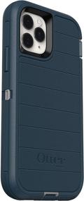 img 3 attached to 📱 OtterBox Defender Screenless Series Rugged Case & Holster for iPhone 11 PRO - Gone Fishin Blue: Enhanced Protection with Microbial Defense - Retail Packaging