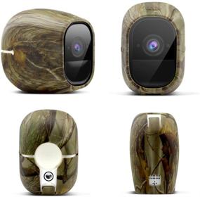 img 3 attached to 📷 Protect Your Arlo Pro & Pro 2 Cameras with Silicone Skins - 3 Pack Camouflage Covers, Ideal Arlo Accessories!