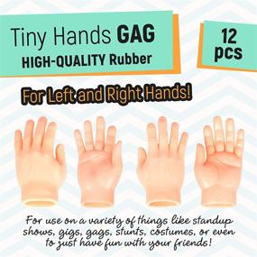 img 3 attached to 🤏 Playful NextClimb Tiny Hand Finger Puppets: Creative Entertainment for All Ages