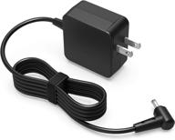 🔌 ul listed ac charger for asus zenbook ux430 ux410 laptop- 7.5ft power cord included logo