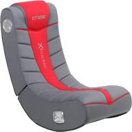 🪑 x rocker extreme iii 2.0 gaming rocker chair with audio system in black/red, dimensions: 26 x 17.5 x 17 logo