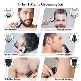 img 3 attached to Cordless Clippers WanderLand Waterproof Rechargeable