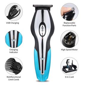 img 2 attached to Cordless Clippers WanderLand Waterproof Rechargeable