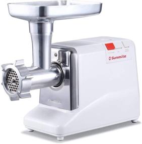 img 4 attached to 🥩 Sunmile SM-G50 ETL Electric Meat Grinder - Powerful 1000W Heavy Duty Meat Mincer with Metal Gears and Stainless Steel Cutting Blade - Perfect for Sausage Making and Grinding