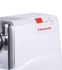 img 1 attached to 🥩 Sunmile SM-G50 ETL Electric Meat Grinder - Powerful 1000W Heavy Duty Meat Mincer with Metal Gears and Stainless Steel Cutting Blade - Perfect for Sausage Making and Grinding