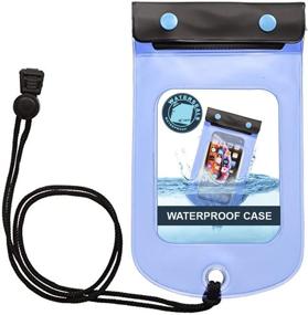 img 4 attached to 📱 Waterproof Pouch & Dry Bag: Lewis N. Clark WaterSeals Triple Seal for Cell Phone or Tablet - Ideal for Kayaking, Canoeing, Pool, Beach - Medium (5.6x4.5)