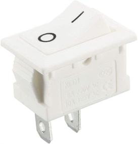 img 2 attached to 🎛️ Uxcell Position Snap Rocker Switch: Easy-to-Use Switch for Precise Positioning