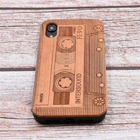 img 2 attached to CYD Wooden Case For IPhone XR Cell Phones & Accessories
