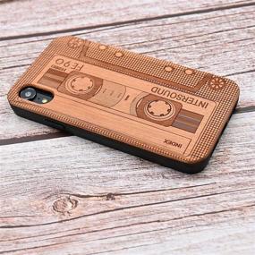 img 1 attached to CYD Wooden Case For IPhone XR Cell Phones & Accessories