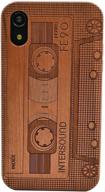 cyd wooden case for iphone xr cell phones & accessories logo