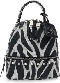 img 4 attached to Steve Madden Womens Backpack Zebra