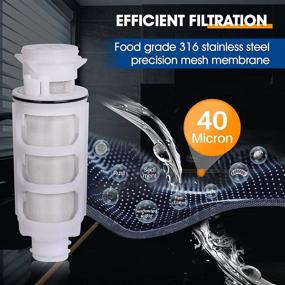 img 1 attached to 🚽 PUREPLUS Flushable Pre Filtration System for Backwashing Sediment