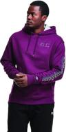 🏆 high-performance champion powerblend screen print hoodie for men's clothing logo