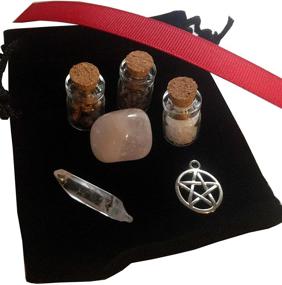 img 4 attached to Charm Supplies Purse for Pagan Wicca Witchcraft