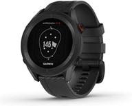 гольф-часы garmin approach s12: простая в использовании gps, 42 тыс. предустановленных полей, черные (010-02472-00) логотип