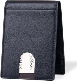 img 4 attached to Lethnic Wallet: Stylish Bifold Leather Men's Business Accessories in Wallets, Card Cases & Money Organizers