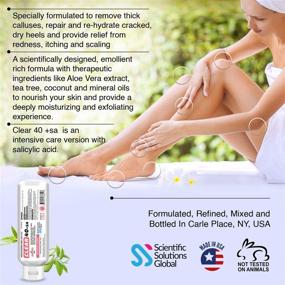 img 1 attached to Salicylic Coconut Remover Superior Hydration Foot, Hand & Nail Care