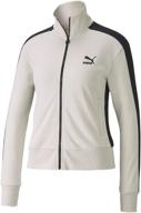 puma womens classics jacket digi blue logo