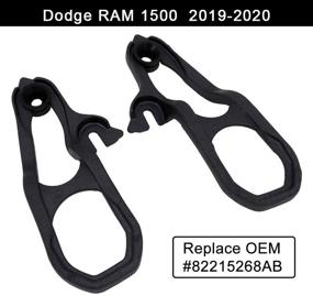 img 1 attached to Enhance Your Dodge Ram's Towing Capabilities with ENIXWILL Ram Front Tow Hooks: Perfect Replacement for OEM 82215268AB (2019-2021)