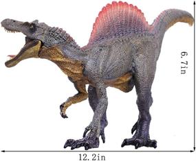 img 1 attached to 🦖 Spinosaurus Dinosaur Jurassic Figurine Christmas: A Timeless Gift for Dinosaur Enthusiasts