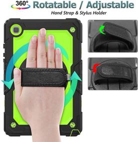 img 1 attached to Samsung Galaxy Tab A7 Kids Case 2020 SM-T500/T505/T507 With Screen Protector