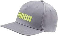 puma golf 2018 snapback black sports & fitness for golf logo