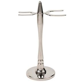 img 2 attached to 🪒 Taconic Shave's Rocket Style Stainless Steel Safety Razor and Shaving Brush Stand - Optimizes Display and Durability