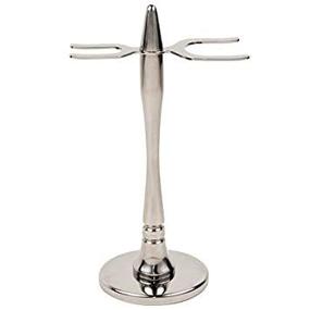 img 3 attached to 🪒 Taconic Shave's Rocket Style Stainless Steel Safety Razor and Shaving Brush Stand - Optimizes Display and Durability