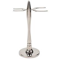 🪒 taconic shave's rocket style stainless steel safety razor and shaving brush stand - optimizes display and durability logo